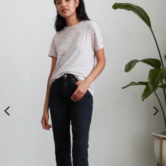 NWT Grey State - Rae T-Shirt w Gold Foil - Picture 4 of 10